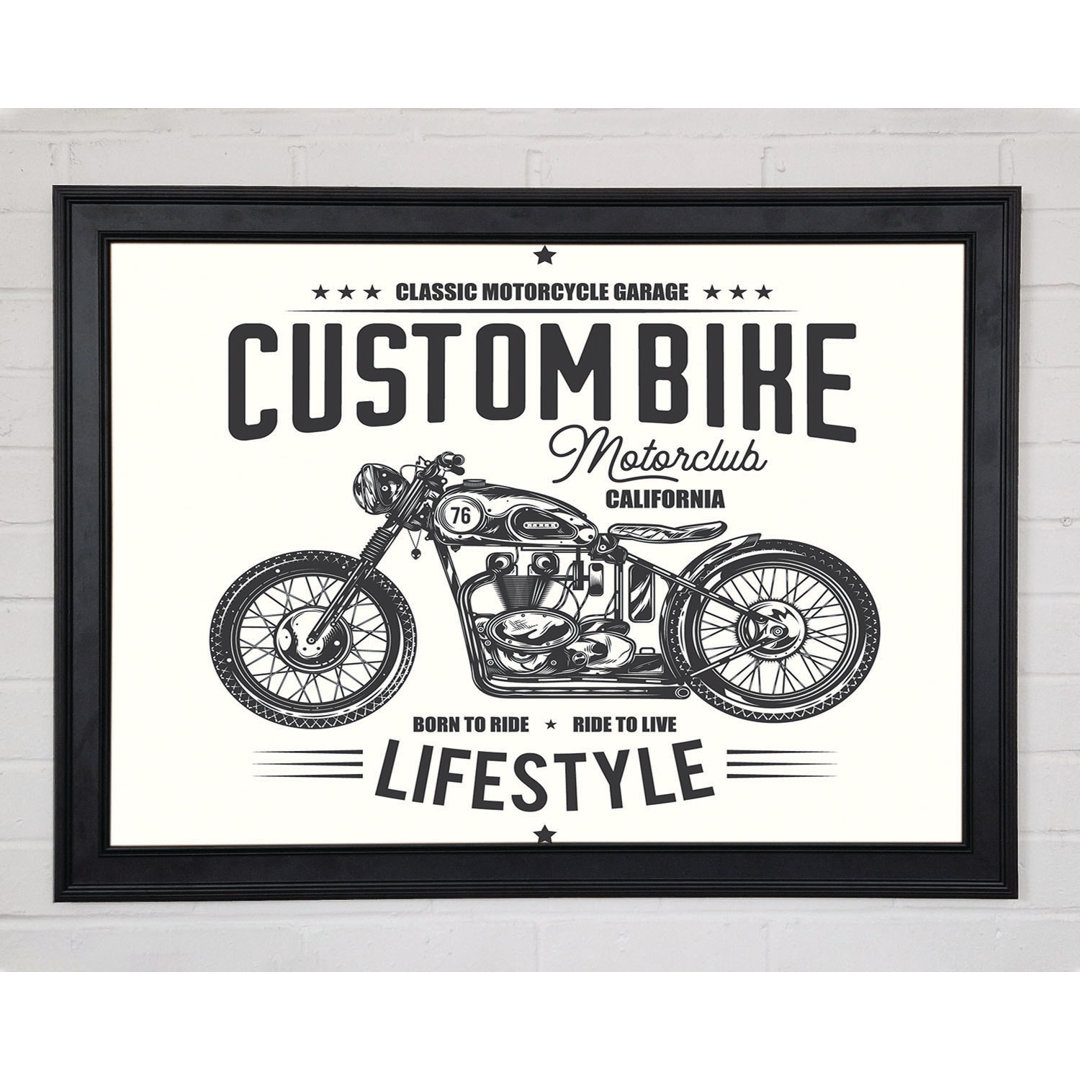 Custom Bike Motor Club - Drucken