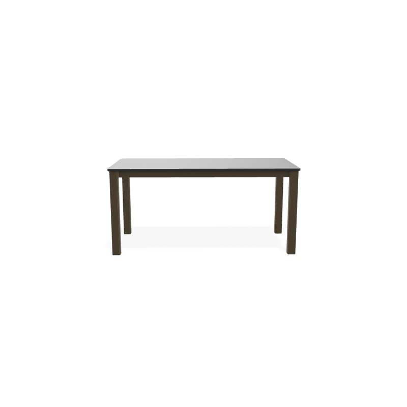 Table basse Robinett, Graphite classique P30, Bois de plage texturé