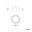 Balto II Dimmable LED Outdoor/Indoor Flush Mount With Built In Color Temperature Switch from 2700K/3000K/3500K/4000K-1673231599-1673231585