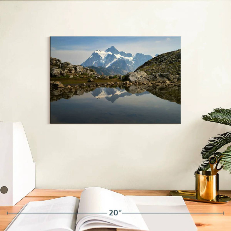 Mount Shuksan From Afar, 8" H x 12" W