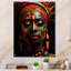Tribal africain, Traditions anciennes II - Tribal africain, art mural acrylique-101507004
