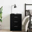 38cm W Manufactured Wood Bedside Table