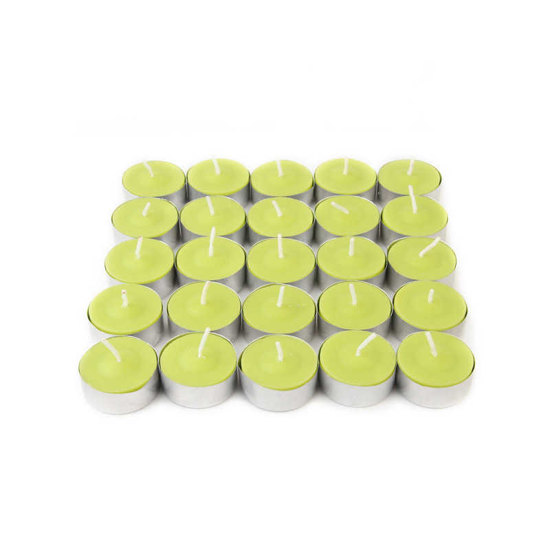 Bougie parfumée Citronella, Vert, Ensemble de 100