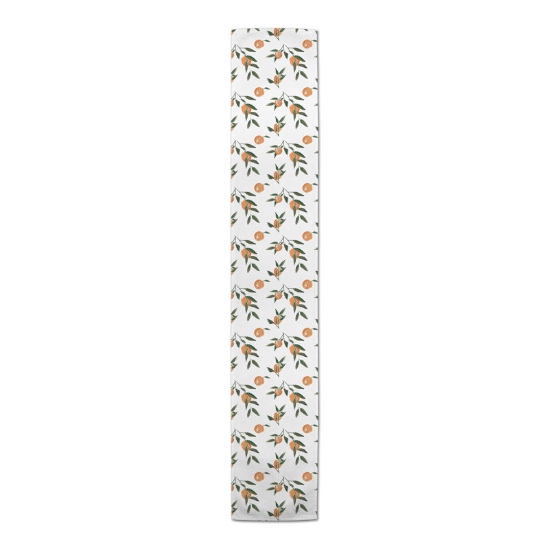 Peachy Pattern Table Runner, 72" L x 16" W