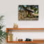  «Mission House 02» par Dante Plata, art mural sur toile, 16 po x 12 po