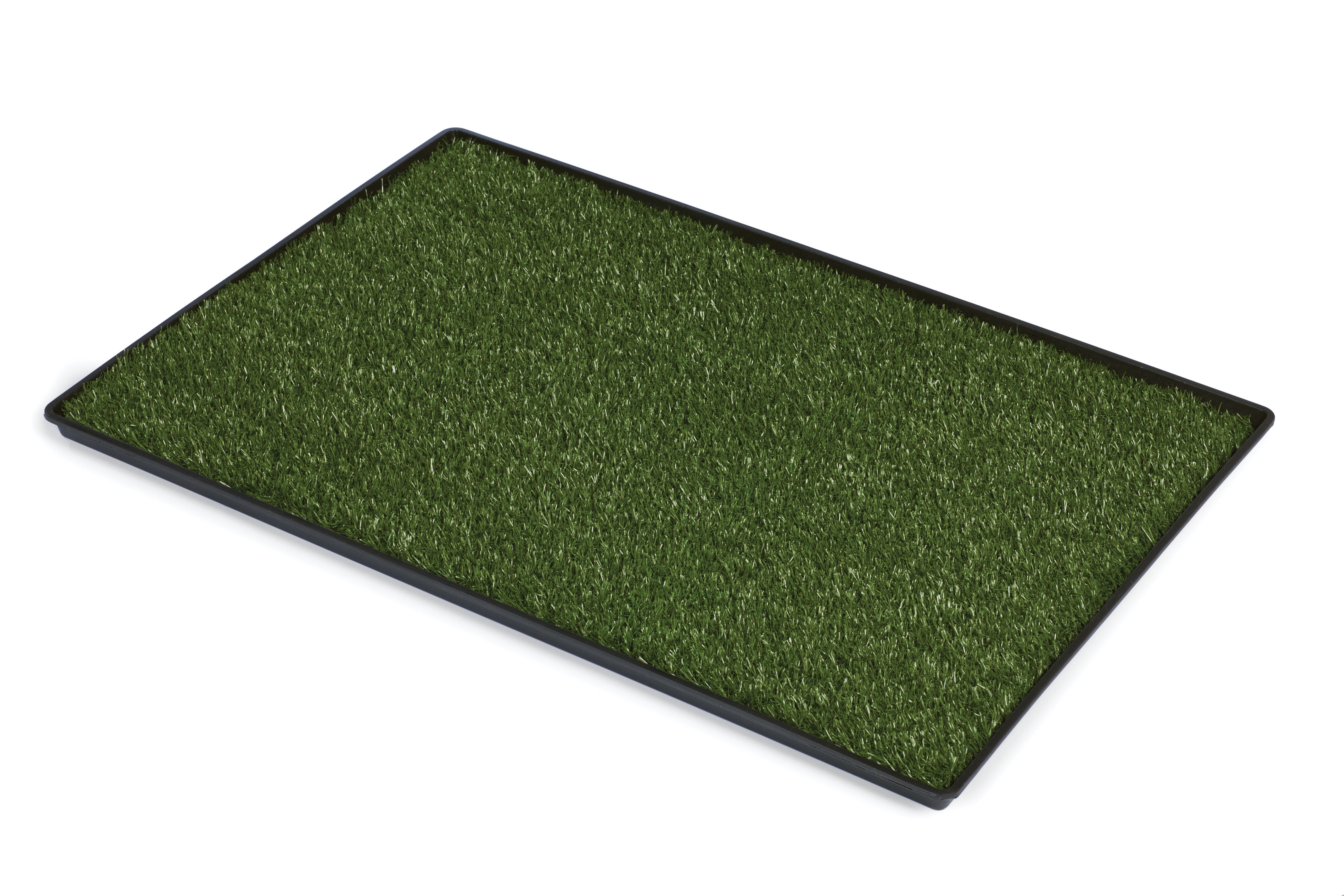 Pet Pal 1.25-in x 25-in Reusable Plastic Artificial Grass Mat in the Puppy  Training Pads department at