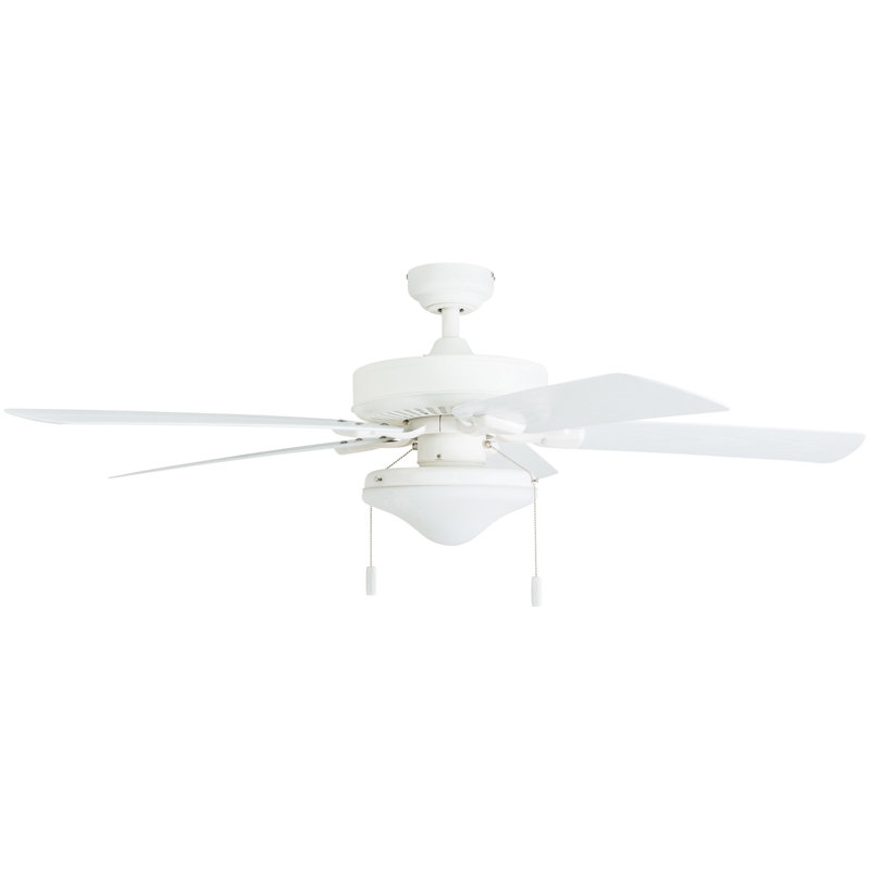 Belmar 52'' White LED Ceiling Fan with 5 Blades