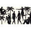Papier peint minimaliste Silhouettes-1978767627-1978767625