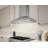 Core Zephyr Siena Pro 48 In. 1200 CFM Wall Mount Range Hood With LED Light In Stainless Steel