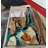 Epoxy River Dining Table – Solid Acacia Wood, 6 Ft, Cross Base