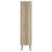 Minerva Distressed Pine 3-Shelf Bookcase With Drawers