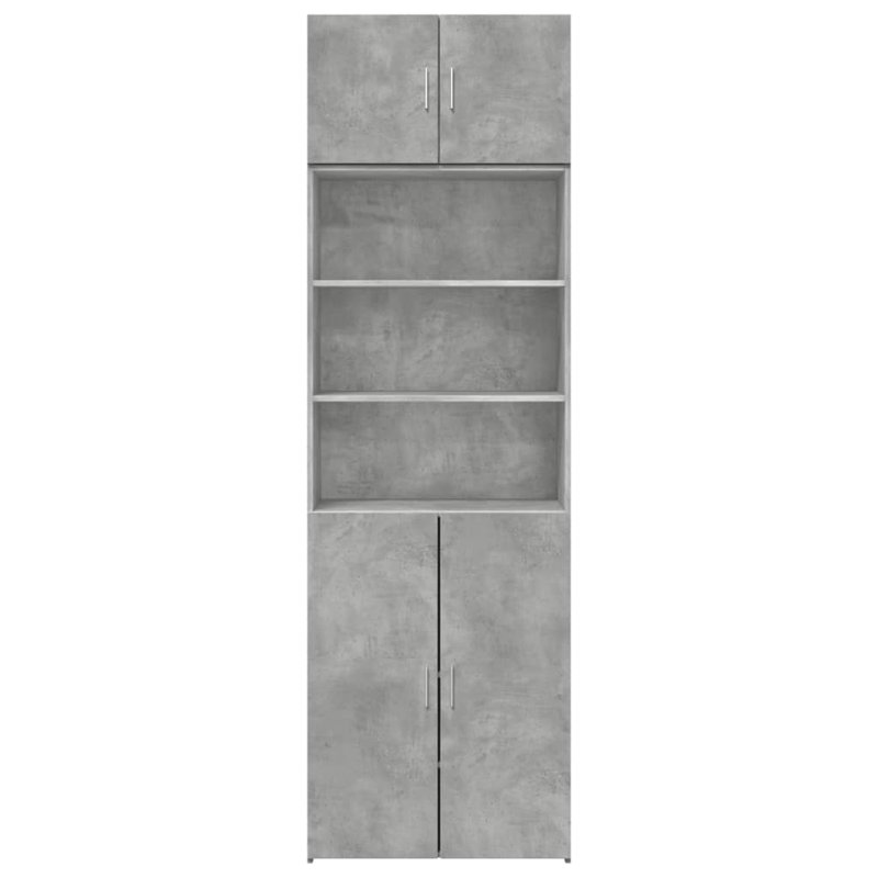 Atri Storage Cabinet, Concrete Grey