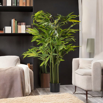 Artificial Bamboo Tree In Nursery Pot