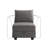 Pashko Velvet Slipper Chair-298031980
