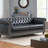 Retro Style Comfy 3-Seat Sofa With Wooden Legs-1897363270