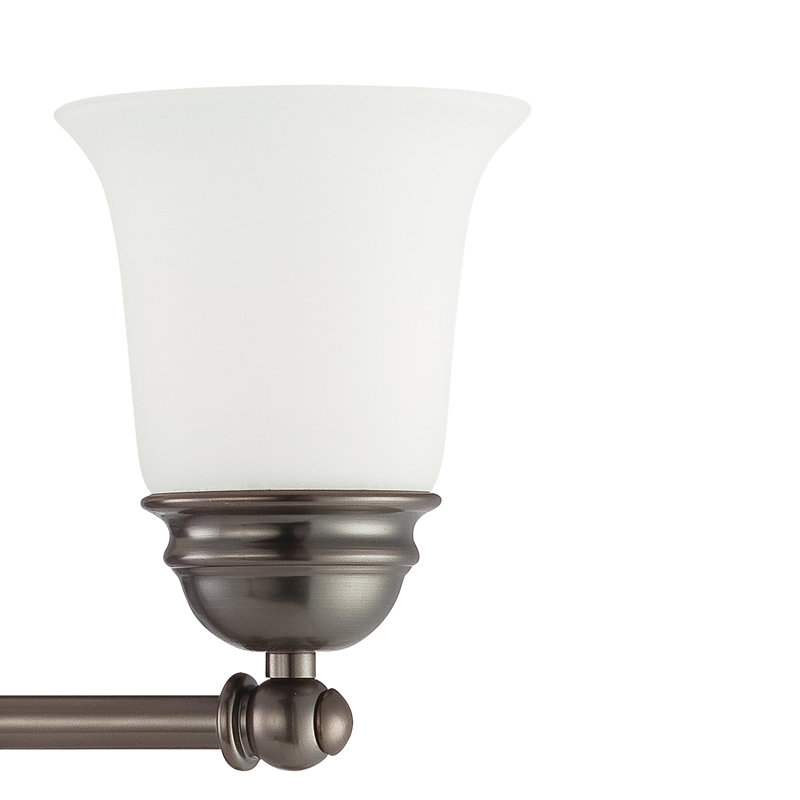 Éclairage pour salle de bain 4 lumières Selway 24,5 po de largeur - Bronze huilé, Oil Rubbed Bronze