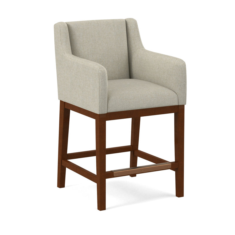Upholstered Stool, 61364-88, Espresso