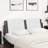 vidaXL Headboard Cushion White and Black-963410899-963410898