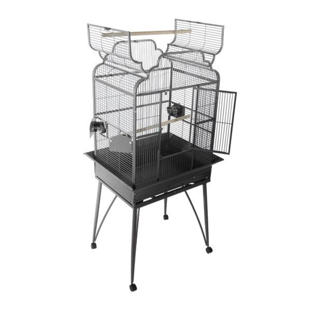 Tucker Murphy Pet™ 63'' Victorian Top Floor Bird Cage with Wheels & Reviews  - Wayfair Canada