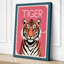 Tiger Head Icon Modern - Wrapped Canvas-881913025-881913027