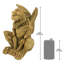 Statue gargouille rire leo
