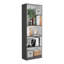 Ensemble de bibliothèque 3 pièces, 74 po de large avec 14 tablettes, ensemble de salon-70945043-70055067-70055069
