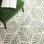 Rachell Avalyn Floral Handmade Tufted Wool Area Rug in Ivory / Green