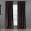 Blackout Thermal with Liner Extra Long & Extra Wide Shiny Velvet Decorative Curtain Panel-83539996-83540036