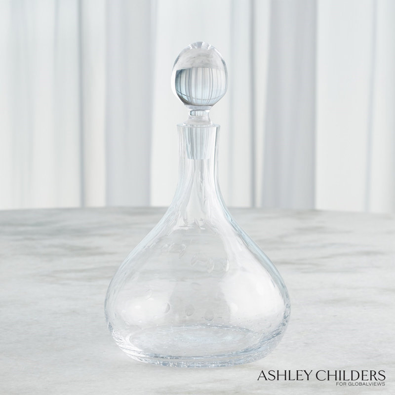 Hamish Decanter-Clear Seeded, Clear