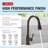 Delta Hazelwood Oil Rubbed Bronze Kitchen Faucet with Pull Down Sprayer and Soap Dispenser, Modern Single Hole Kitchen Sink Faucet, Single Handle, Venetian Bronze-86678067