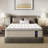 Bedstory 12"/14" Medium Hybrid Mattress with Pressure Relief & Motion Isolation,Pocket Springs,Gel Memory Foam, CertiPUR-US® & OEKO-TEX® Certified-305024524-316791003
