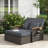 Talleysville 66'' Wide Reversible Patio Daybed with Cushions-1227346269