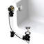 Garniture de drain escamotable pour baignoire 27 "avec trop-plein rotatif à rotule et raccords en ABS Sch. 40-103835382