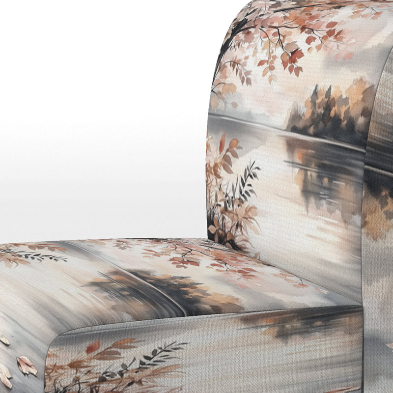Fauteuil de chambre River Forest, Pantoufle sans accoudoirs