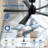 Raguel 52" 5-Blade Downrod Ceiling Fan with LED Light and Remote Control-788904124