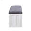 Banc en tissu et finition Cargo avec rangement-118552483