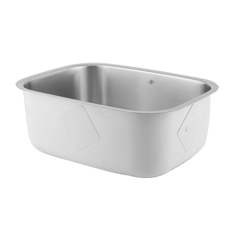 23.42'' L Single Bowl Stainless Steel Kitchen Sink