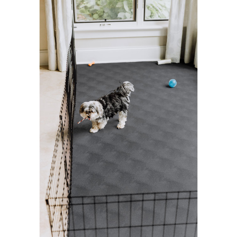 G-Floor Levant Pattern Polyvinyl Crate, Cage, and Kennel Mat for Dogs and  Cats