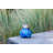 Solar Glass Tea Lantern - Tidal Blue