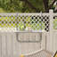 Square Metal Folding Outdoor Balcony Table , 60cm W 60cm D