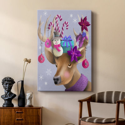 Christmas Friends II -Custom Wrapped Gallery Cavas