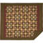 Tea Cabin Country Rustic Cotton Patchwork Quilt-20280621