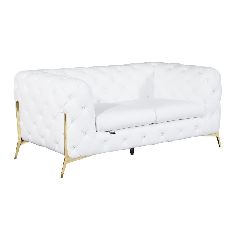 Cuir recouvert de bois franc et de mousse