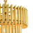 Dimmable 4-Light 2-Tier Drum Pendant Light