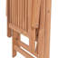 Chaise de patio inclinable en teck Billingsley