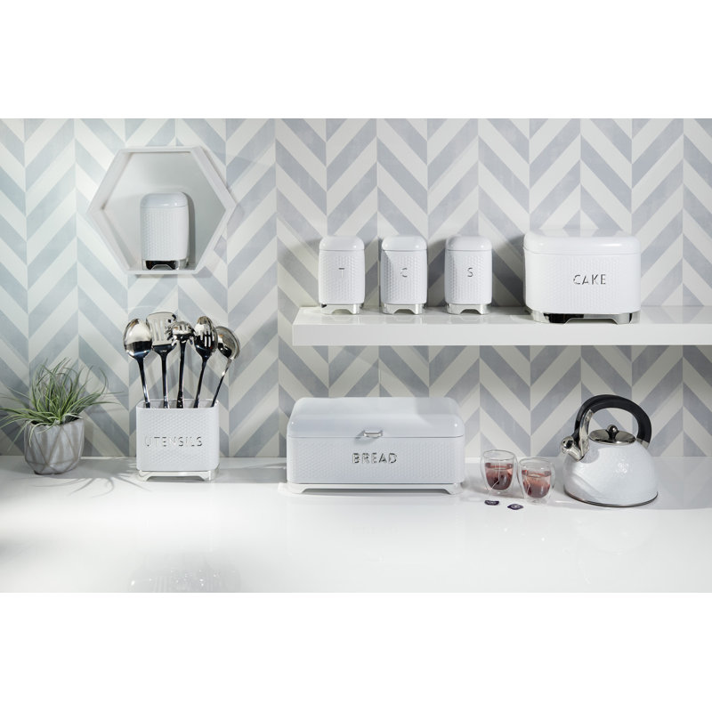 Lovello 2.5L Stainless Steel Whistling Stovetop Kettle, Ice White