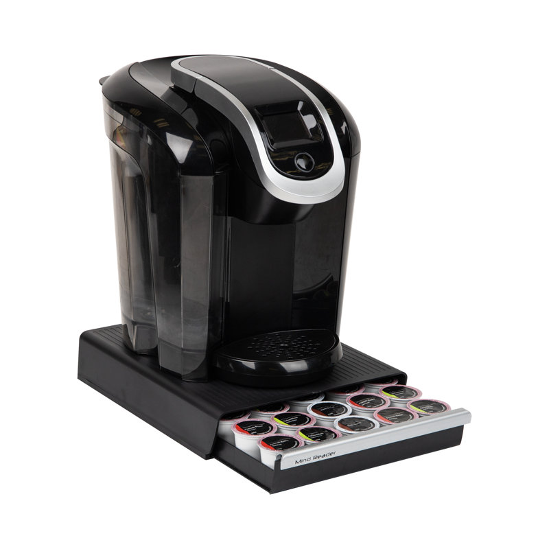Tiroir à dosettes Mind Reader, capacité de 30 dosettes, organisateur de comptoir, L 10,5 po x l 12,75 po x H 2,5 po