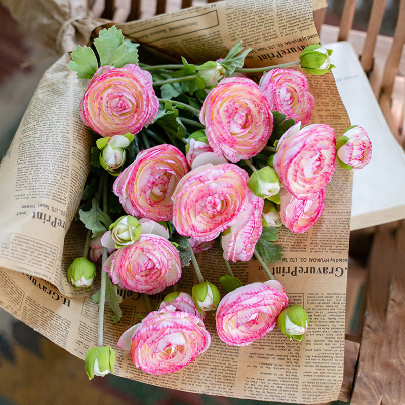 Tiges de bouton d'or, Rose, 1 tige