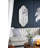 Wall Mirror With Notched Edges