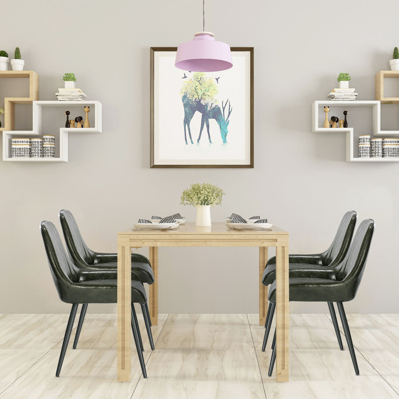 Knighton Upholstered Dining Chair, Dark Green
